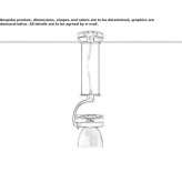 LED pendant lamp made of die-cast aluminum Sarina
