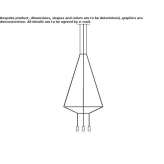 Aluminiowa lampa wisząca LED Hemeius
