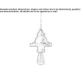Ceramic hanging lamp Grandris