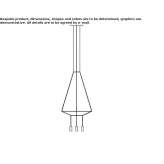 Aluminiowa lampa wisząca LED Hemeius