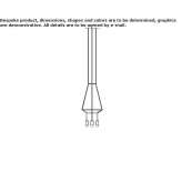 Aluminiowa lampa wisząca LED Hemeius