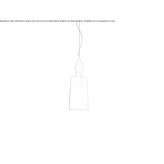 Ceramic hanging lamp Bichis