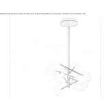 Crystal LED pendant lamp with dimmable function Ukmerge