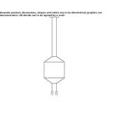 Aluminiowa lampa wisząca LED Hemeius