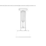 Metalowa lampa wisząca Orikhiv