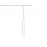 Aluminiowa lampa wisząca LED Wanatah