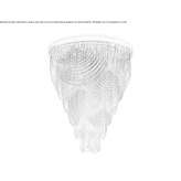 Polycarbonate hanging lamp Marzano