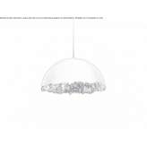 Lampa wisząca LED z włókna szklanego Bosio