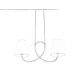 Metal hanging lamp Payerne