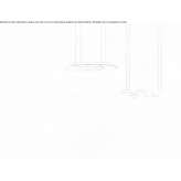 Brass LED hanging lamp with direct and indirect light Coimbra