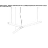 Lampa wisząca Cislago