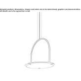 Acoustic hanging lamp Lenexa