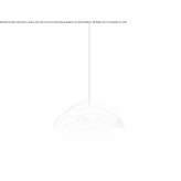 Steel LED hanging lamp Colatina