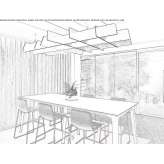 Clouds of acoustic ceilings Bouilly