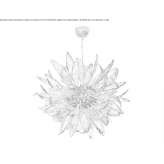 Lampa wisząca LED wykonana ręcznie z brązu Tokod