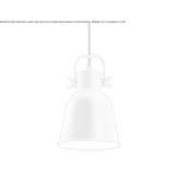 Metal LED hanging lamp with dimmable function Fishtoft