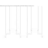 Lampa wisząca LED z mosiądzu i opalowego szkła Cacinci