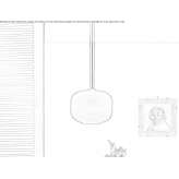 Glass pendant lamp Uvalde