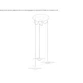 Lampa wisząca LED z laminatu Boxgrove