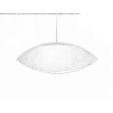 Lampa wisząca LED z włókna szklanego Bosio