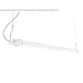 LED hanging lamp made of polycarbonate Xinos