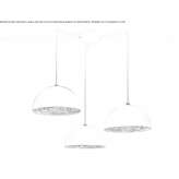 Aluminiowa lampa wisząca LED Mikkeli