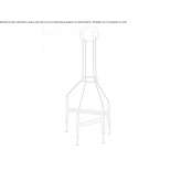 Canaletta walnut hanging lamp Taquari