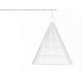 Metalowa lampa wisząca Negaunee