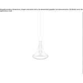 Lampa wisząca LED ze szkła i metalu Kruhlaye