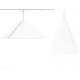 Akustyczna lampa wisząca wykonana z PET pochodzącego z recyklingu Topolka