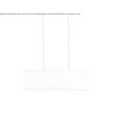 Fabric hanging lamp Uvalde