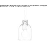Pendant lamp made of blown glass Bords