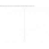 Steel hanging lamp Roitham