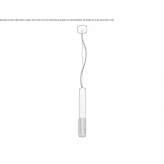 LED hanging lamp Bracca