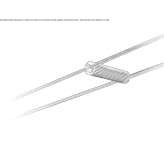 Halogen lamp on cables Calvello