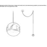 LED hanging lamp Lobanovo