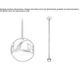 LED hanging lamp Lobanovo