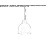 Aluminum hanging lamp Bords
