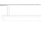 Lampa wisząca LED z metakrylanu Holesov