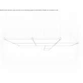 Modular hanging lamp made of aluminum and polycarbonate Glowe
