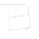 Lampa wisząca LED z wytłaczanego aluminium Pertusio