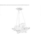 Ręcznie robiona lampa wisząca z brązu Cordon