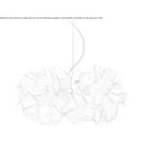 Cristalflex® LED hanging lamp Cogliate