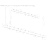 Lampa wisząca LED Teno