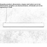 Aluminum LED hanging lamp Beaufort