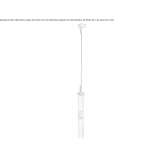 Lampa wisząca ze szkła Murano Hollins