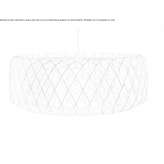 Handmade birch hanging lamp Opocno
