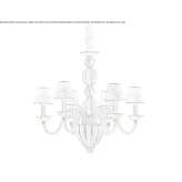 Chandelier handmade from porcelain Lalas