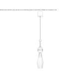 Szklana lampa wisząca Walgett