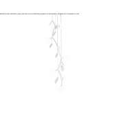 LED hanging lamp made of blown glass Jacura